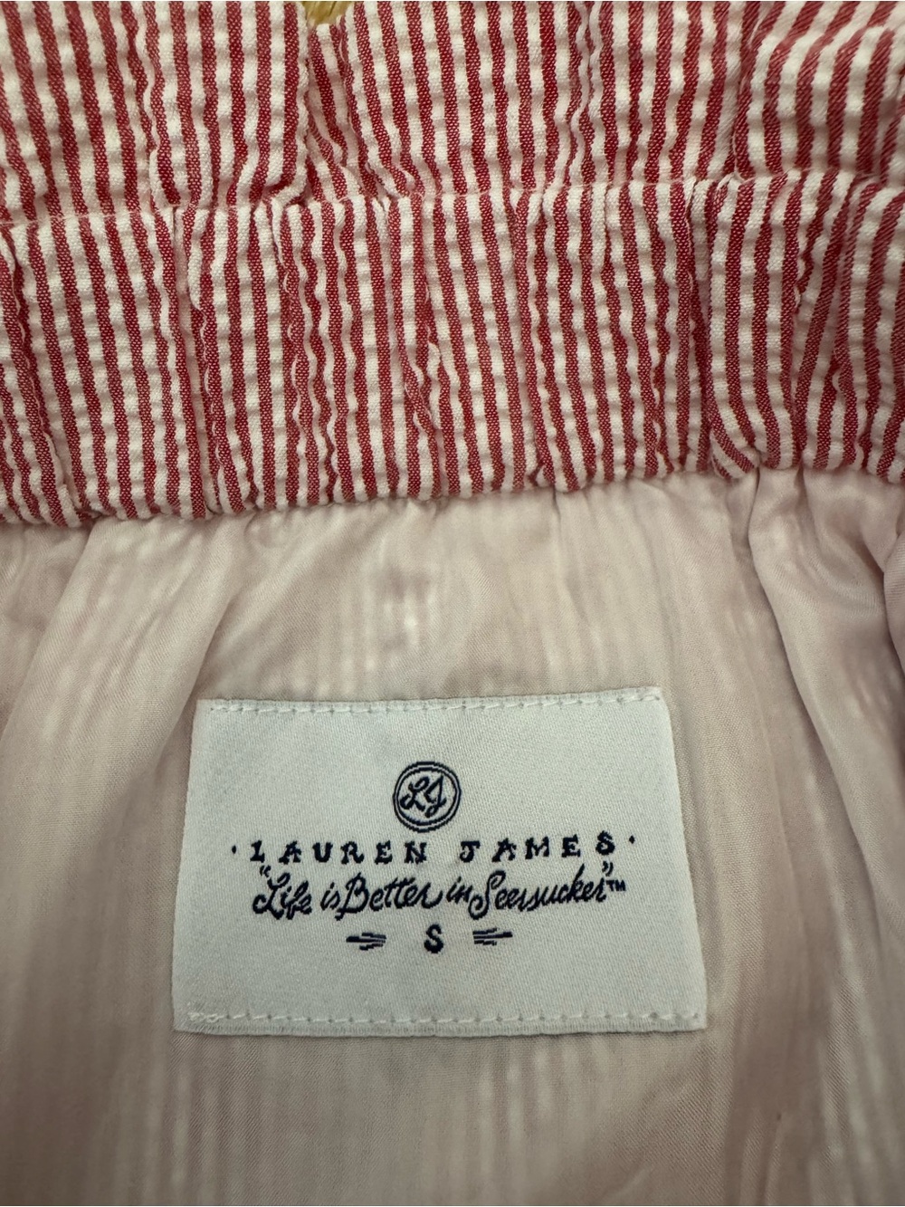Lauren James Seersucker Skirt - Picture 4 of 4